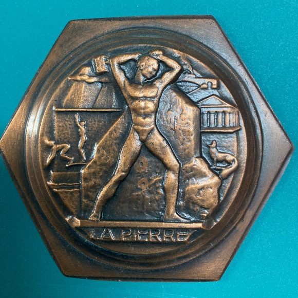 Albert Gilles Copper Mini Wall Hanging Plaques - Picture 4 of 7